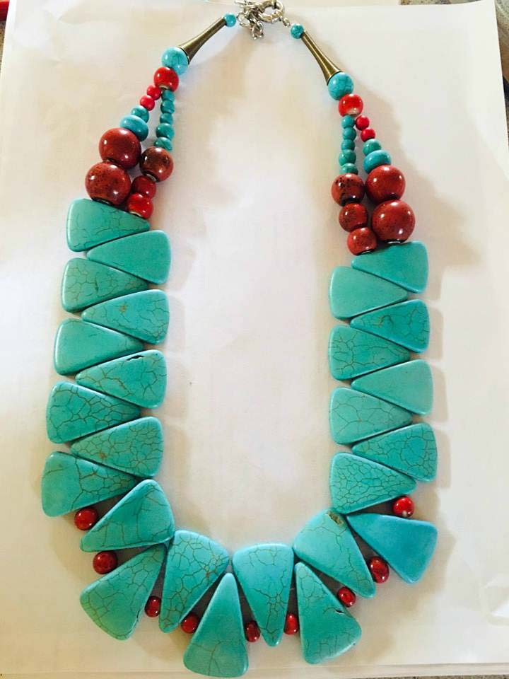 Althea's turquoise necklace