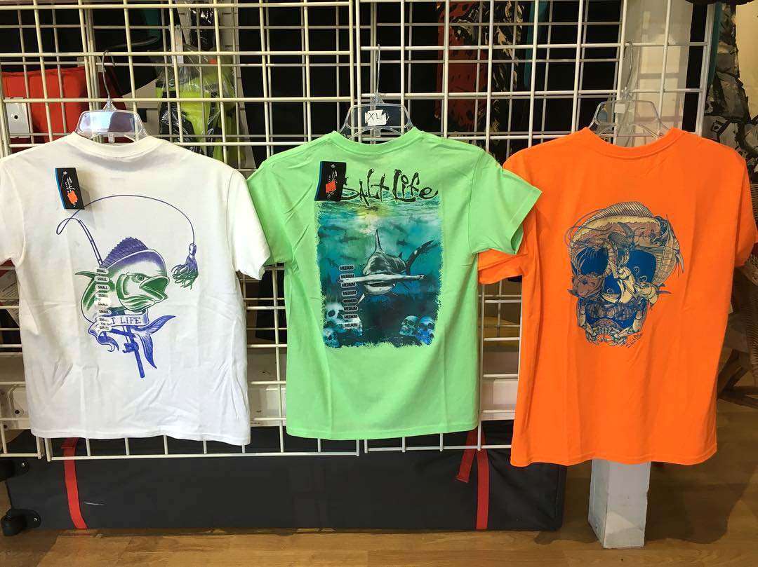 AquaSports t-shirts