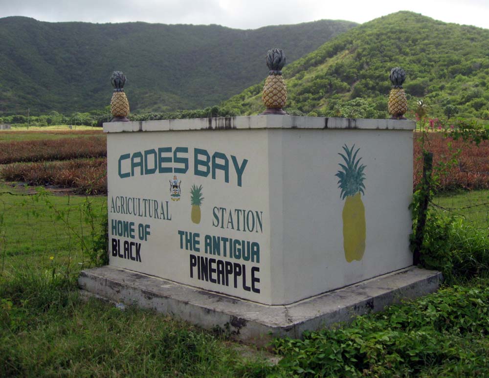 Cades Bay Agricultural Station sign