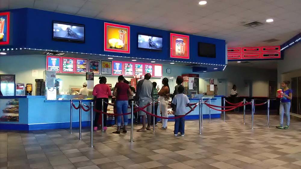Caribbean Cinema interior concessions