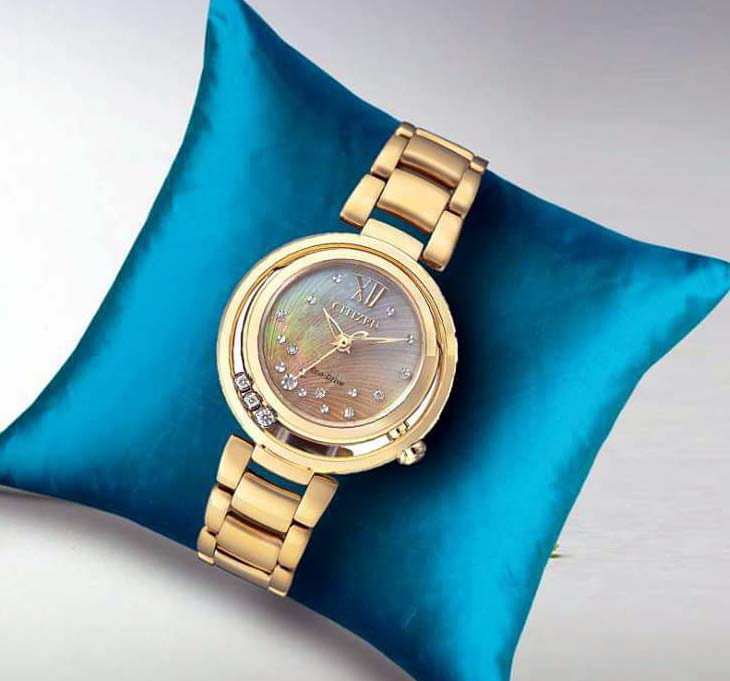 Caribbean Gems Citizen diamond watch