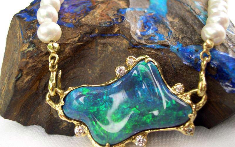 Goldsmitty turquoise and diamond art