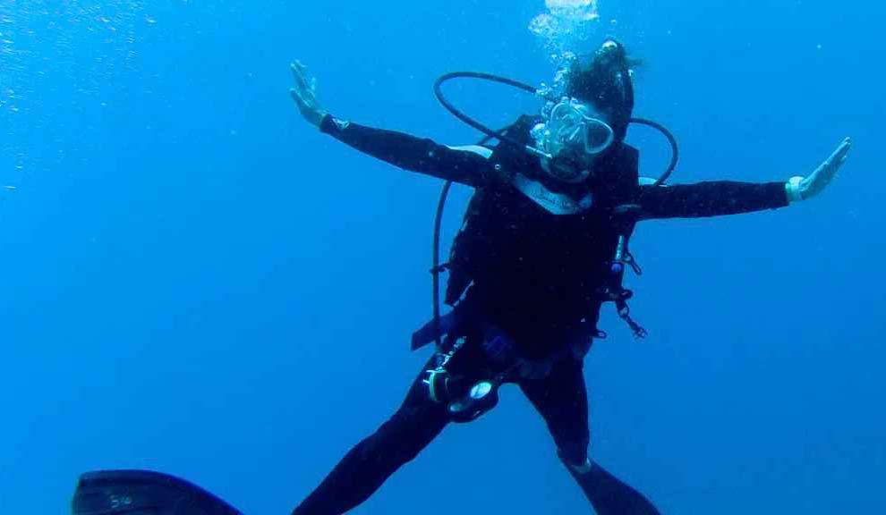 Jolly dive diver
