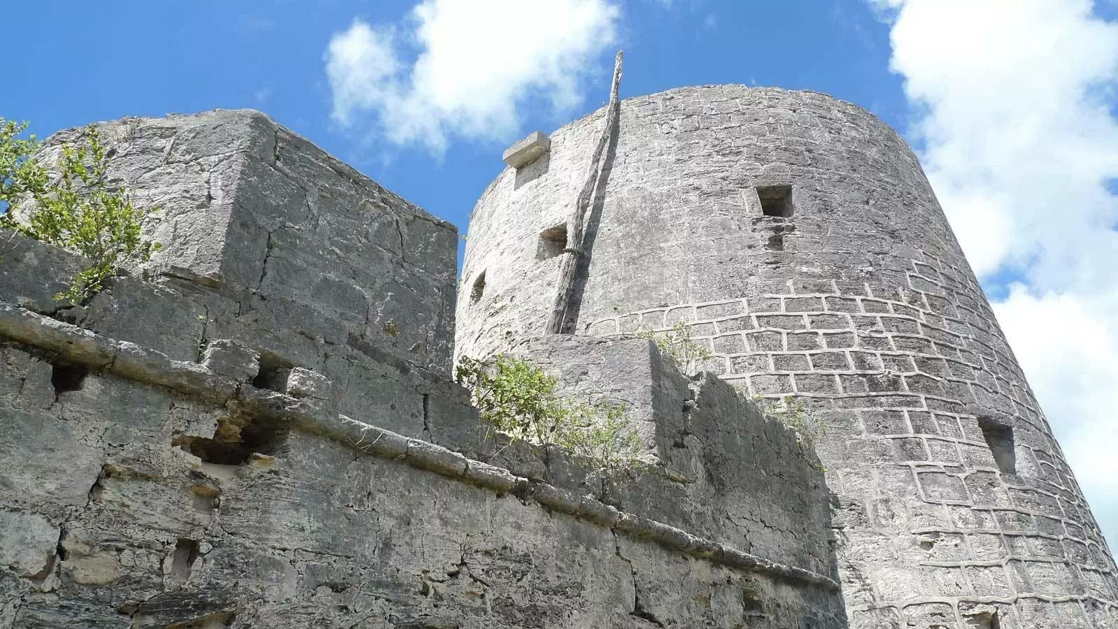 Martello Tower exterior looking up