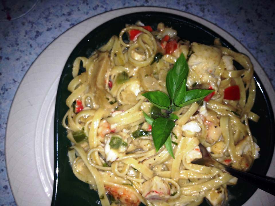 Millers by the Sea lobster pasta