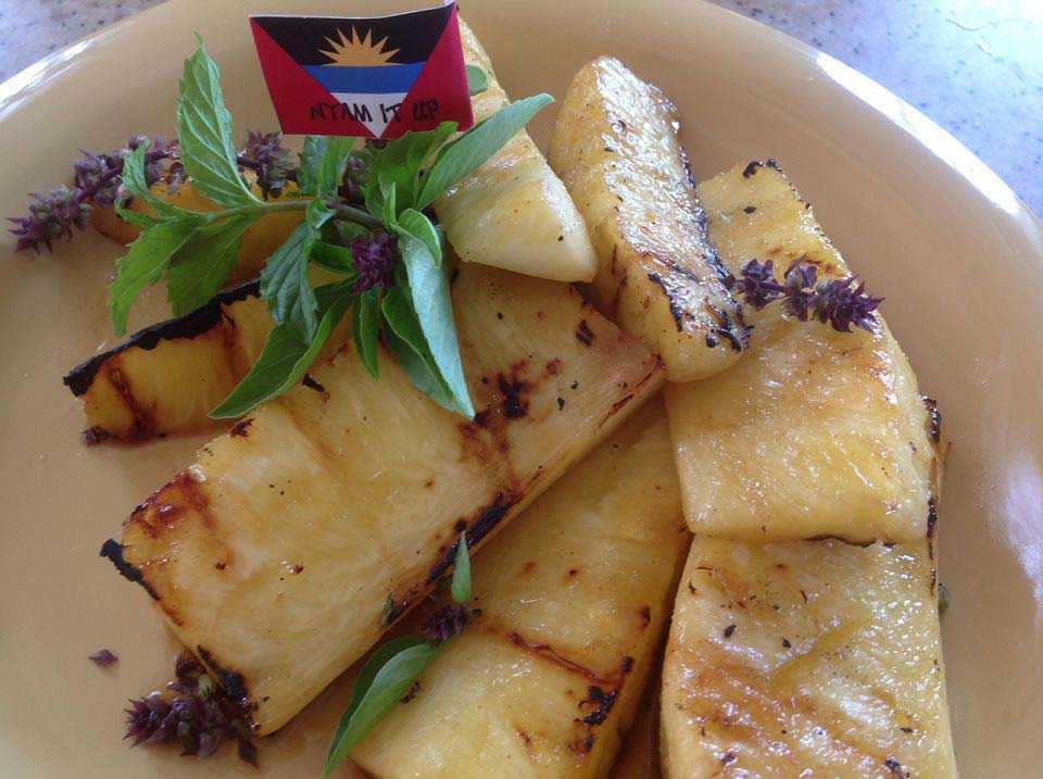 Nyam It Up grilled pineapple