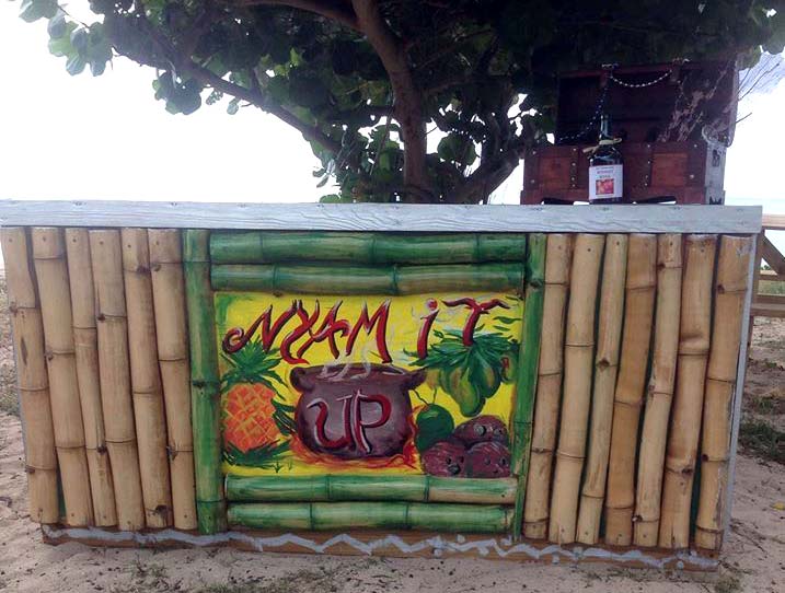 Nyam It Up outdoor sign