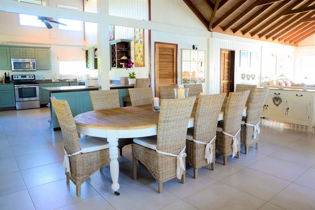 The Sea House dining area