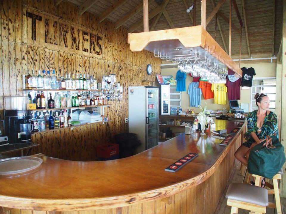 Tuners Beach Bar at the bar
