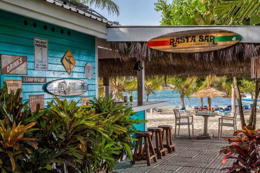 Verandah Resort beach bar