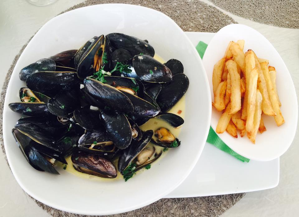Catherine's Cafe mussels